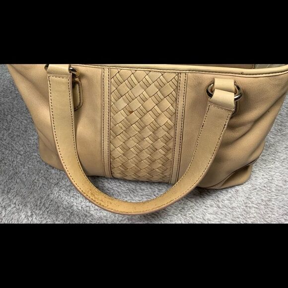 Cole Haan Mid Basket Weave Shoulder Purse - Picture 15 of 16